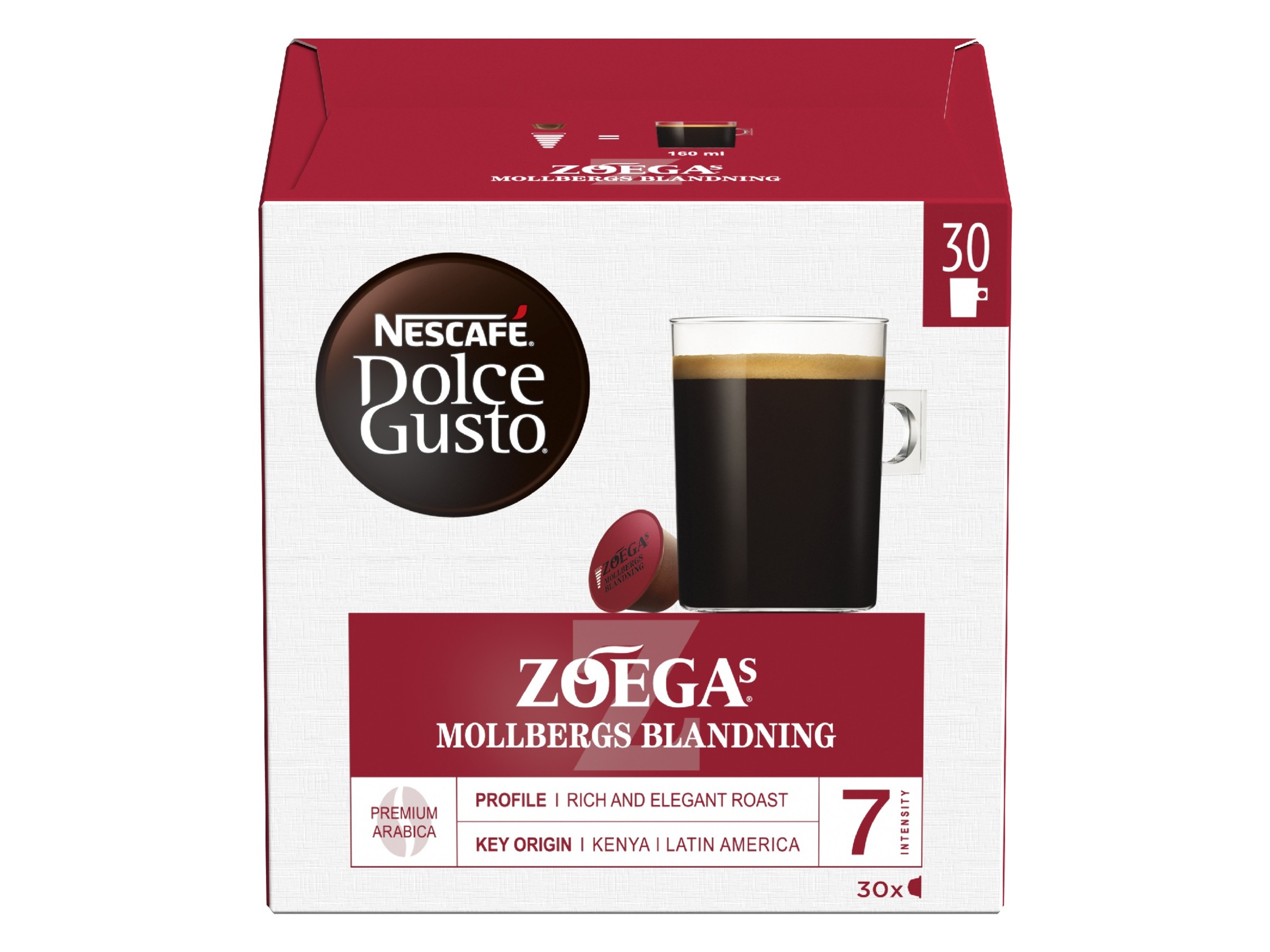 Nescafé Dolce Gusto Zoégas Mollbergs Big Pack Tillbehör till