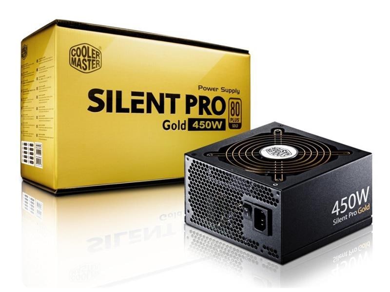 Cooler Master Silent Pro Gold 450W PSU Komplett Se