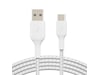 Belkin USB-A till USB-C kabel 2m (vit) USB-kablar