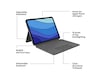 Logitech iPad Pro 11 Logitech Combo Touch tangentfodral Skydd