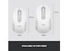 Logitech Signature M650 Large trådlös mus Offwhite Mus