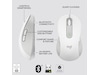 Logitech Signature M650 Large trådlös mus Offwhite Mus