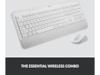 Logitech Signature MK650 Combo for Business (offwhite) Tangentbord