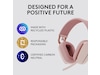 Logitech Zone Vibe 100 trådlös headset (rosa) Hörlurar