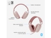 Logitech Zone Vibe 100 trådlös headset (rosa) Hörlurar