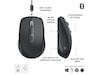 Logitech MX Anywhere 3S trådlös mus (graphite) Mus