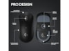 Logitech G Pro X Superlight 2 Lightspeed Trådlös Gamingmus (svart) Gamingmus