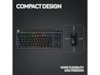 Logitech G Pro X TKL Lightspeed Trådlöst Gamingtangentbord (svart) Gamingtangentbord