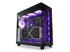 NZXT H6 Flow Case Dual Chamber RGB Mid Tower (svart) Midi tower