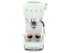 Smeg ECF02PGEU Manuell espressomaskin (pastellgrön) Espressomaskiner