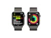 Apple Watch Series 9 GPS + LTE 45mm Rostfritt stål (grafit) Smartwatches