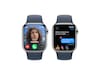 Apple Watch Series 9 GPS + LTE 41mm Rostfritt stål (silver) Smartwatches