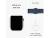 Apple Watch Series 9 GPS + LTE 41mm Rostfritt stål (silver) Smartwatches