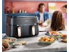 Philips Dual Basket Airfryer 9L NA352/00 (grå/koppar) Airfryer