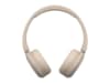 Sony WH-CH520 trådlösa hörlura, On-Ear (beige) Hörlurar