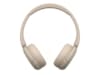 Sony WH-CH520 trådlösa hörlura, On-Ear (beige) Hörlurar