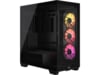 Corsair 3500X ARGB Tempered Glass Mid Tower (svart) Midi tower