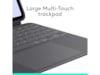 Logitech iPad Pro 13" Combo Touch Tangentbordfodral (grafitt) Skydd