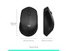 Logitech M330 Silent Plus Trådlös PC mus (svart) Mus