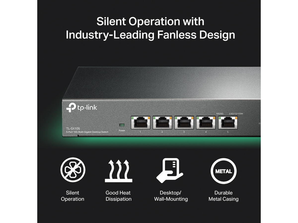 TP-Link TL-SX105 5-Port 10G Switch Switchar