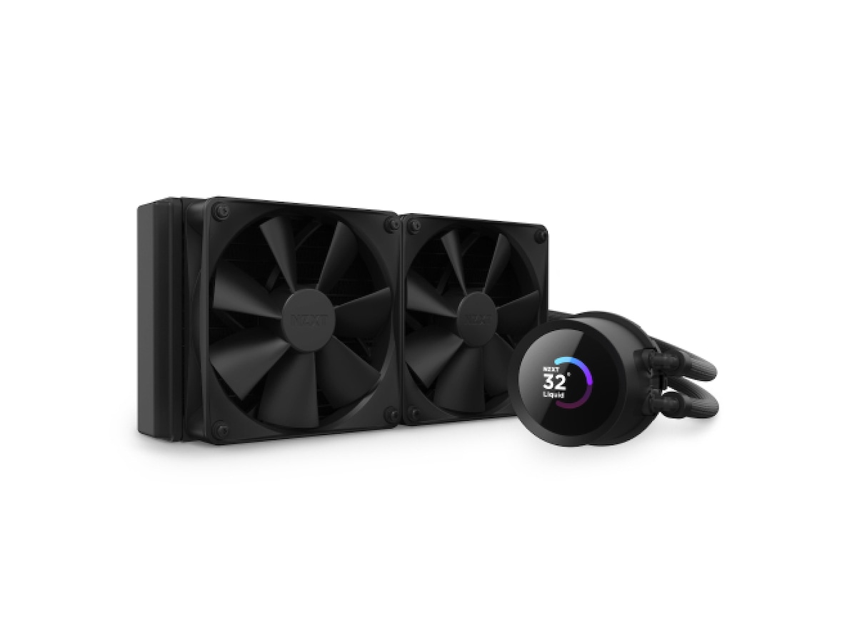 NZXT Kraken 240 AIO CPU Kylare (svart) CPU - Vattenkylning