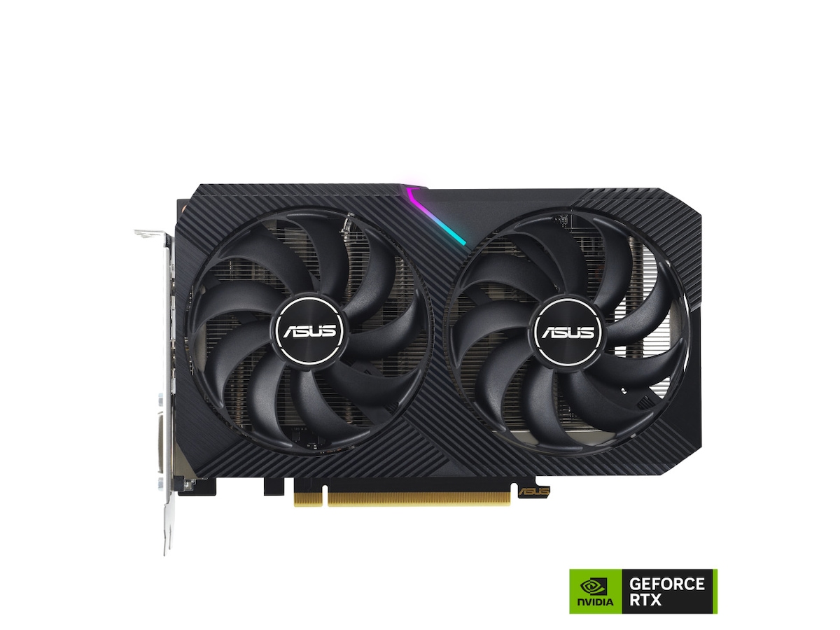 ASUS Dual GeForce RTX 3050 V2 OC Grafikkort