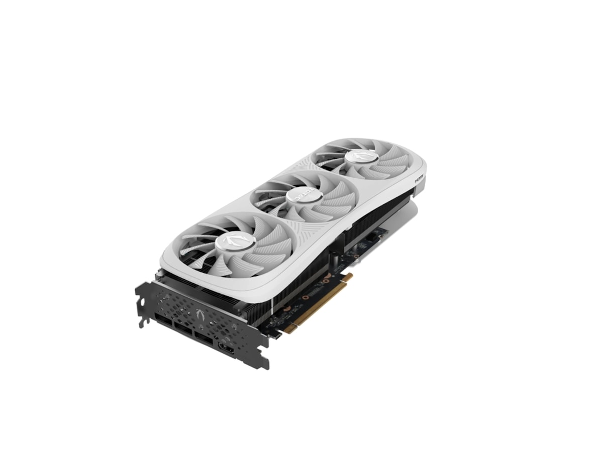 ZOTAC GAMING GeForce RTX 4070 Ti SUPER Trinity OC (vit) Grafikkort