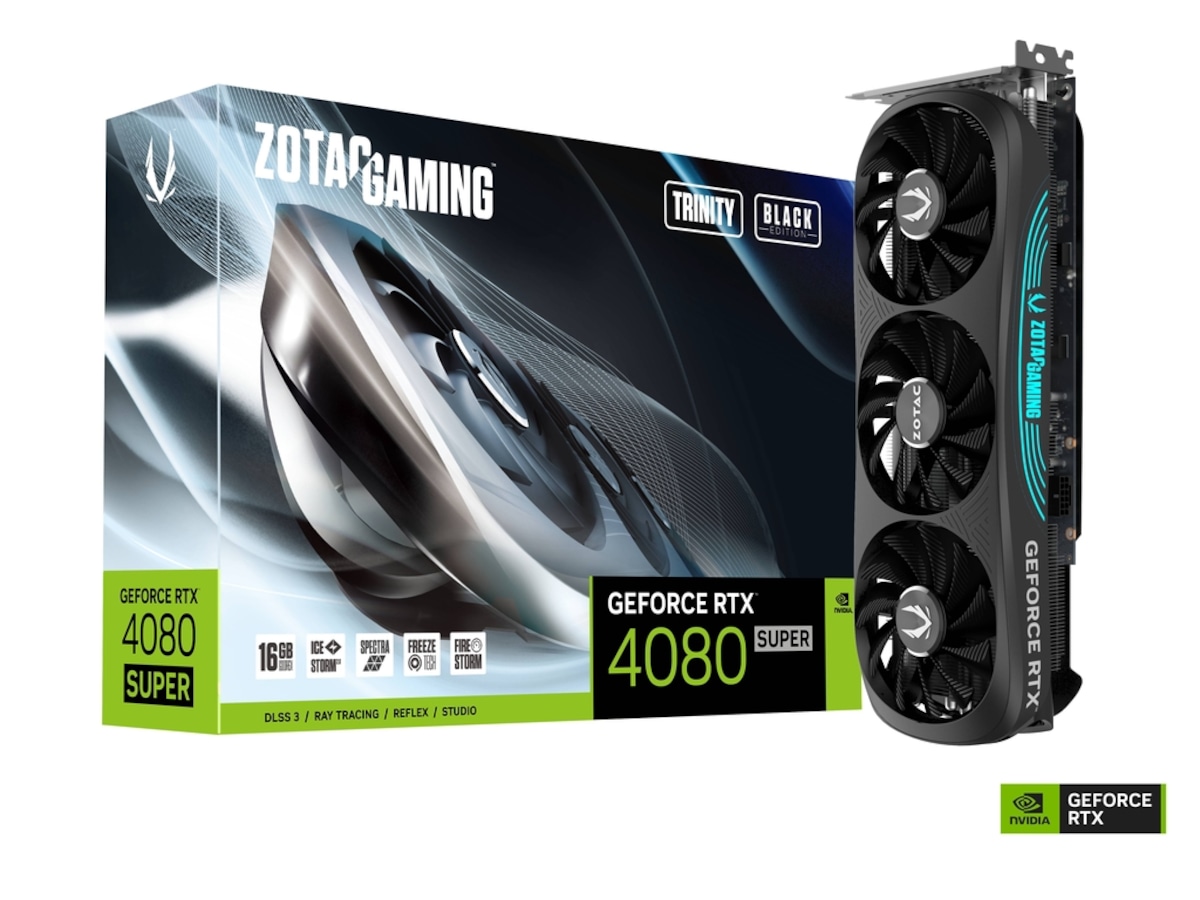 ZOTAC GAMING GeForce RTX 4080 SUPER Trinity (svart) Grafikkort