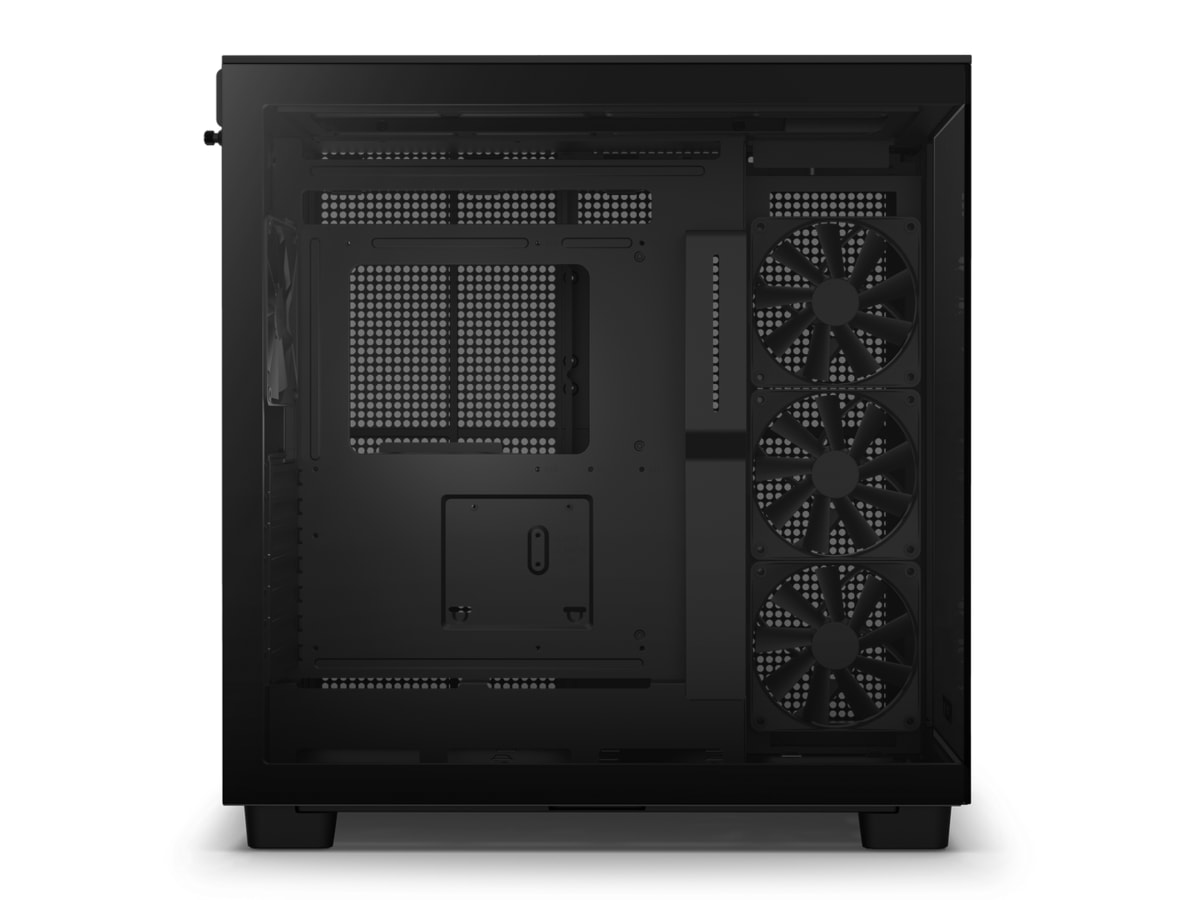 NZXT H9 Flow Dual Chamber Mid Tower (svart) Midi tower