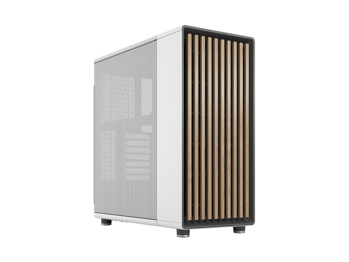 Fractal North Chalk White Mesh Mid Tower Midi tower