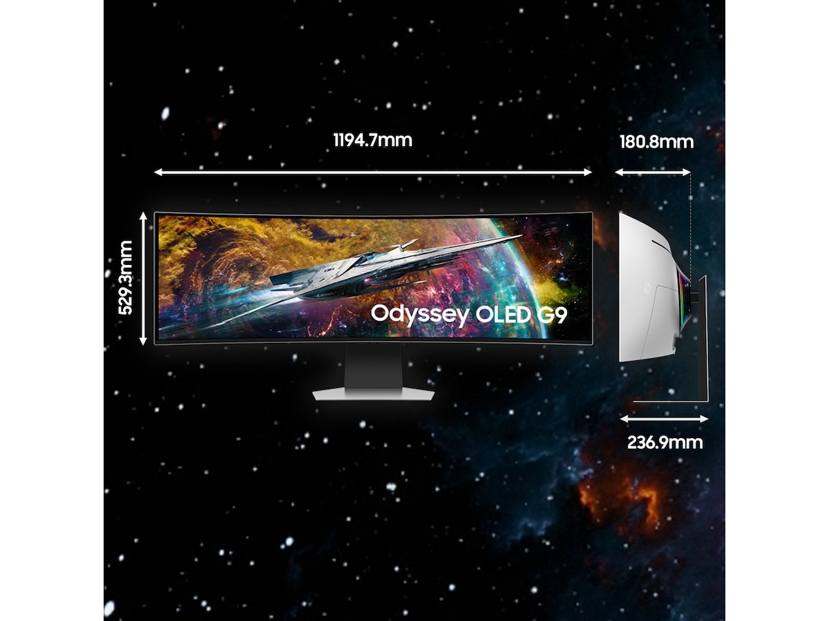 Samsung 49" Odyssey OLED Curved gamingskärm S49CG95 Gamingskärmar