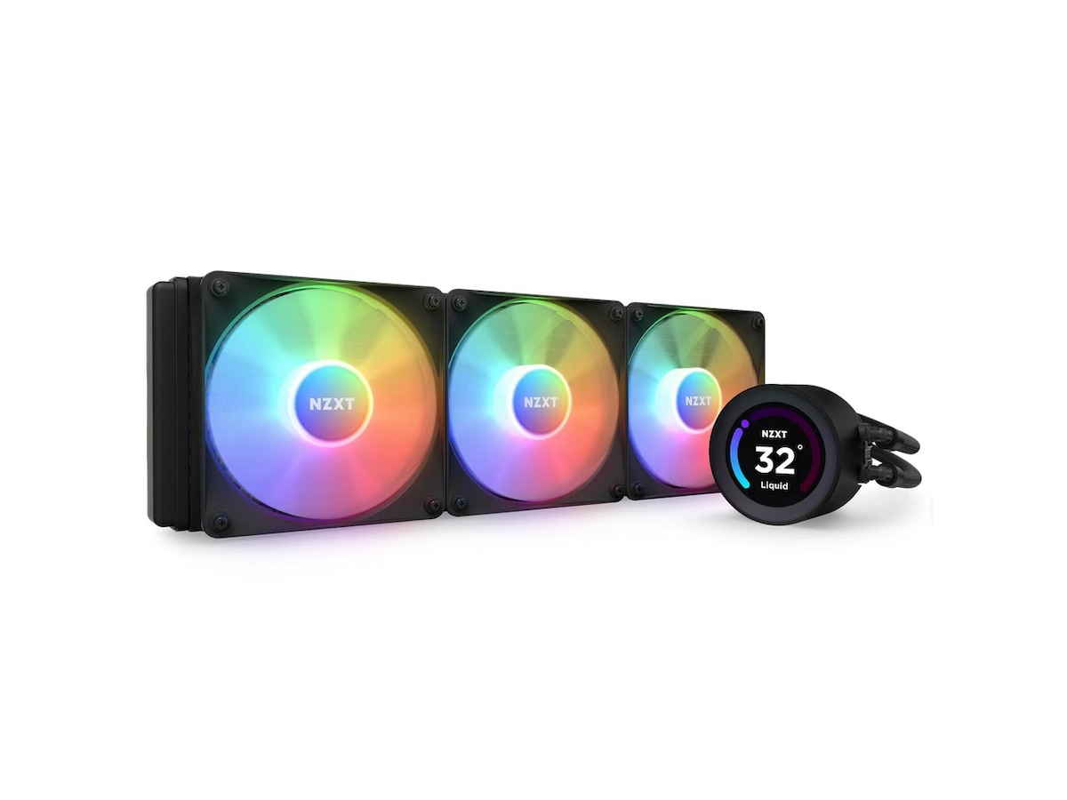 NZXT Kraken Elite 360 RGB CPU Kylare (svart) CPU - Vattenkylning