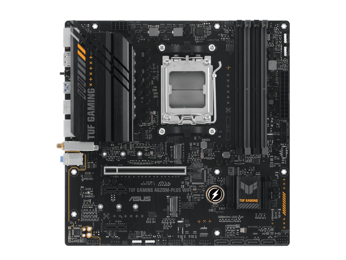 ASUS TUF GAMING A620M-PLUS WIFI Moderkort AMD Socket