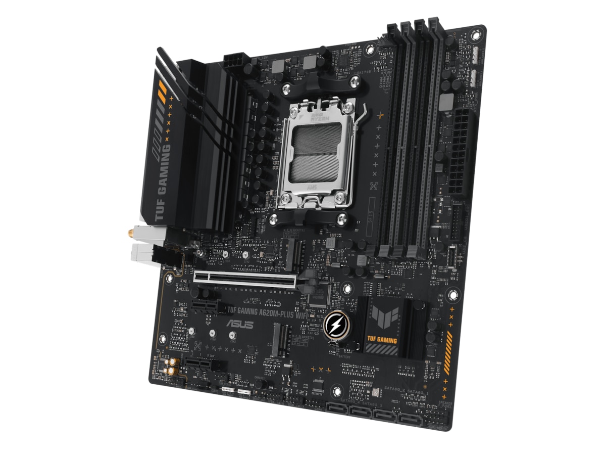 ASUS TUF GAMING A620M-PLUS WIFI Moderkort AMD Socket