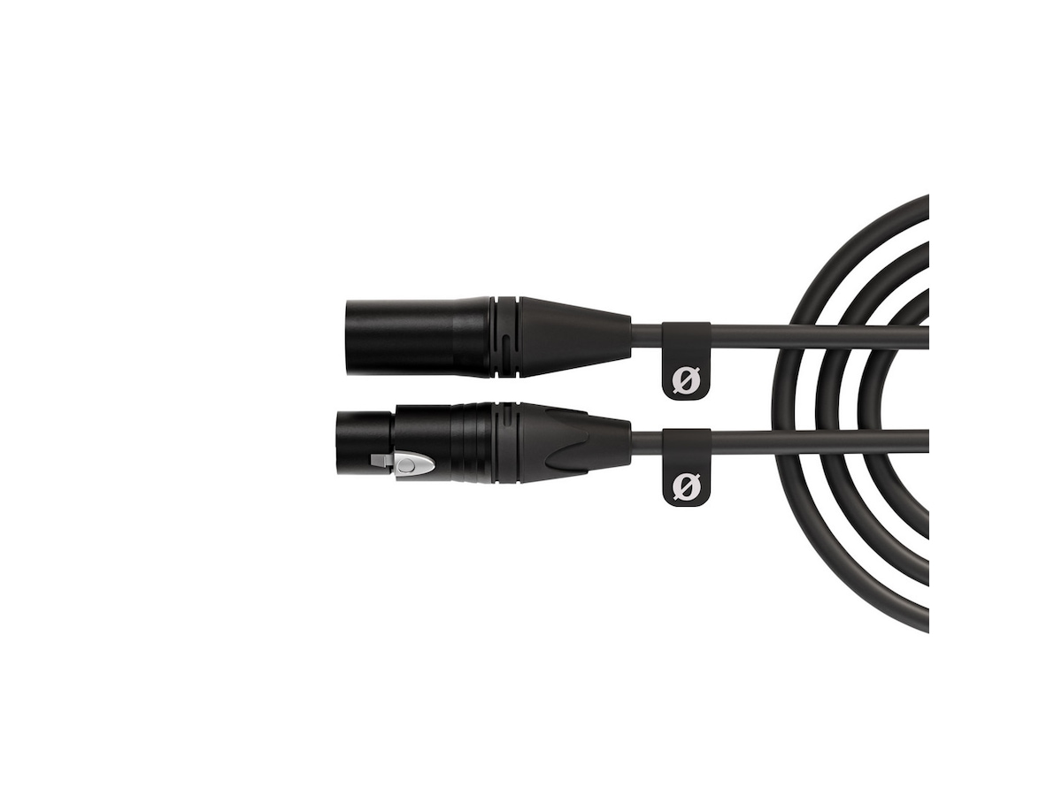 Røde XLR kabel 3m (svart) Mikrofon