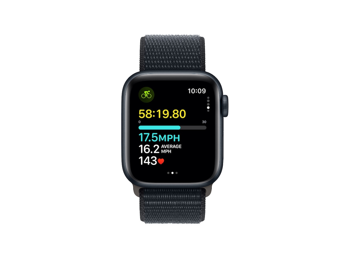 Apple Watch Series SE 40mm GPS + LTE Aluminium (midnatt) Smartwatches