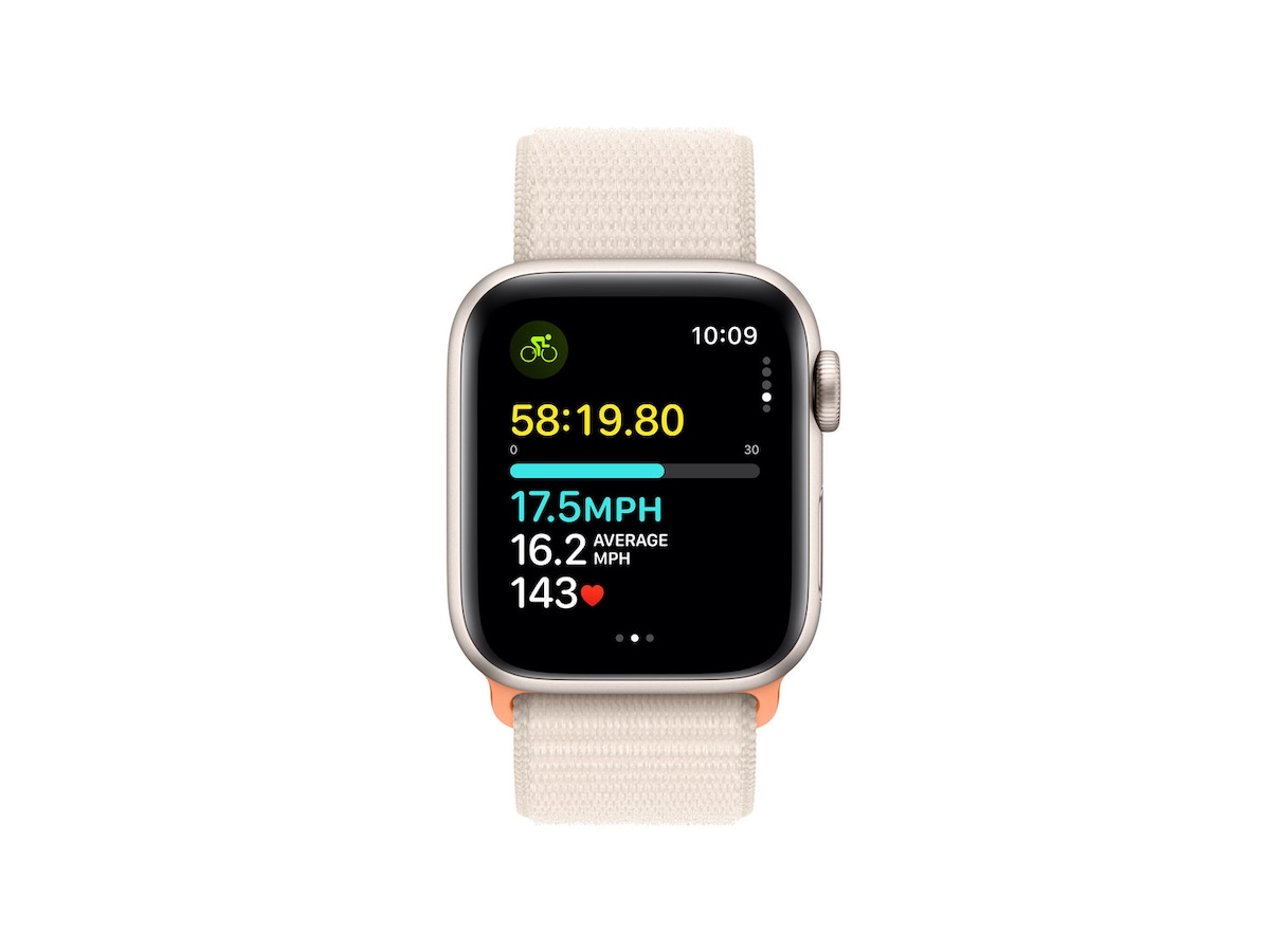 Apple Watch Series SE 40mm GPS Aluminium (stjärnglans) Smartwatches