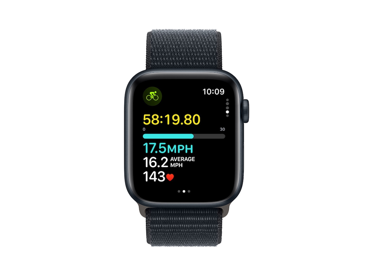 Apple Watch Series SE 44mm GPS Aluminium (midnatt) Smartwatches