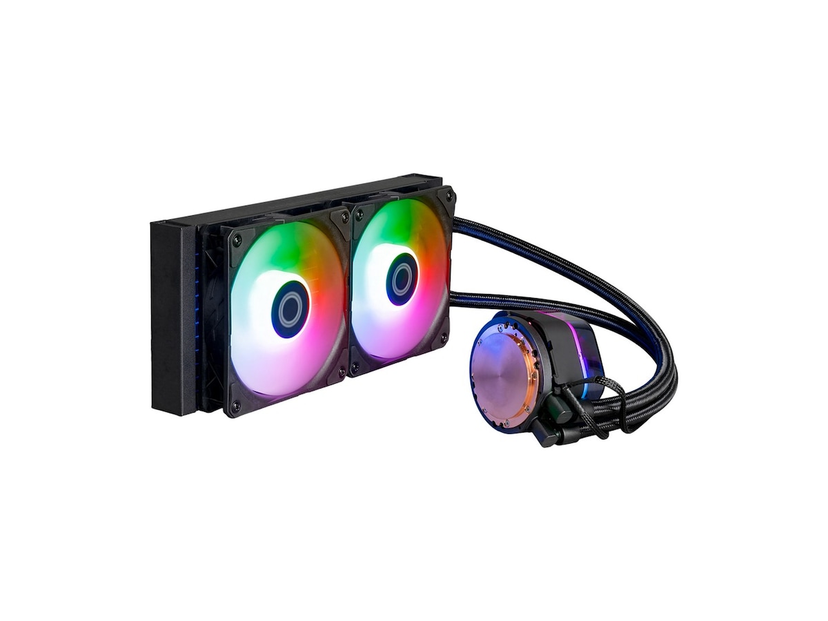 Cooler Master Liquid 240 Atmos ARGB CPU Kylare (svart) CPU - Vattenkylning