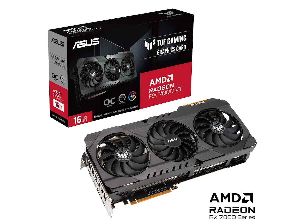 ASUS TUF Gaming Radeon RX 7800 XT OG OC Grafikkort