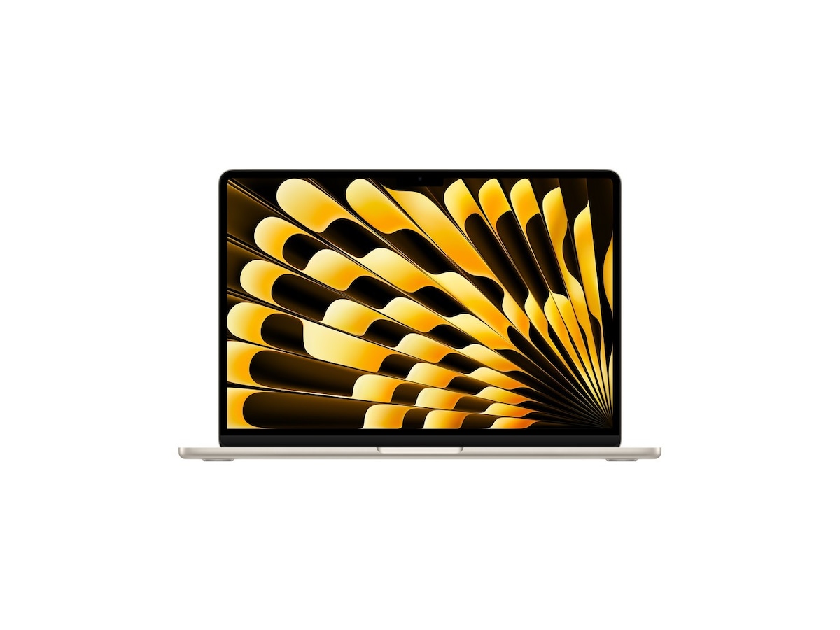 Macbook Air 13 (2024) 256GB (stjärnskinn) Datorer - Bärbara / laptop