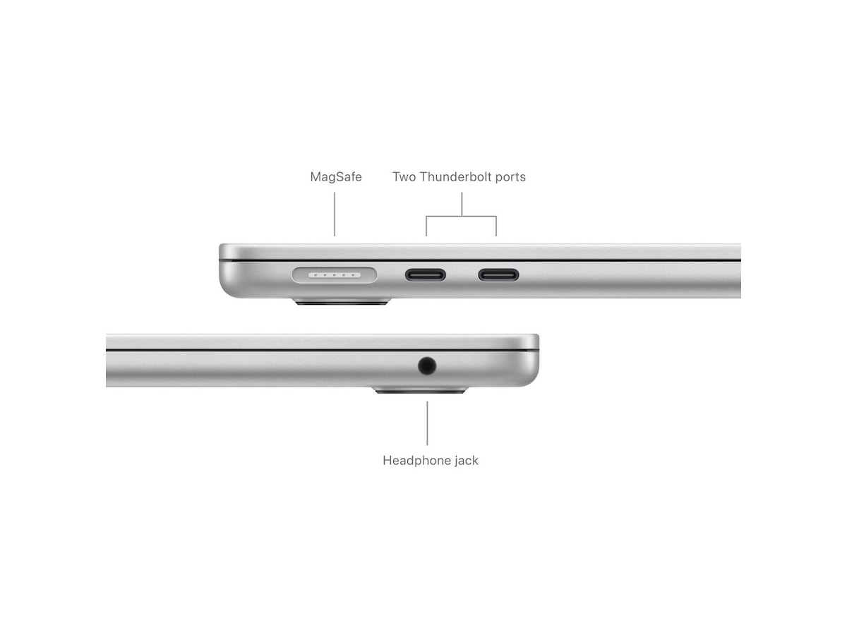 Macbook Air 13 (2024) 512GB (silver) Datorer - Bärbara / laptop