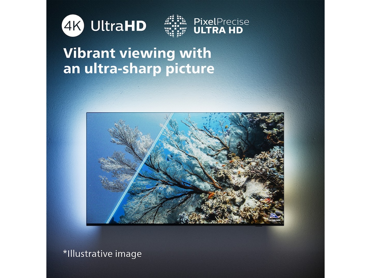 Ambilight, Ambilight TV, 4K, UHD, LED, TITAN OS, Smart TV, HDR, Dolby At TV