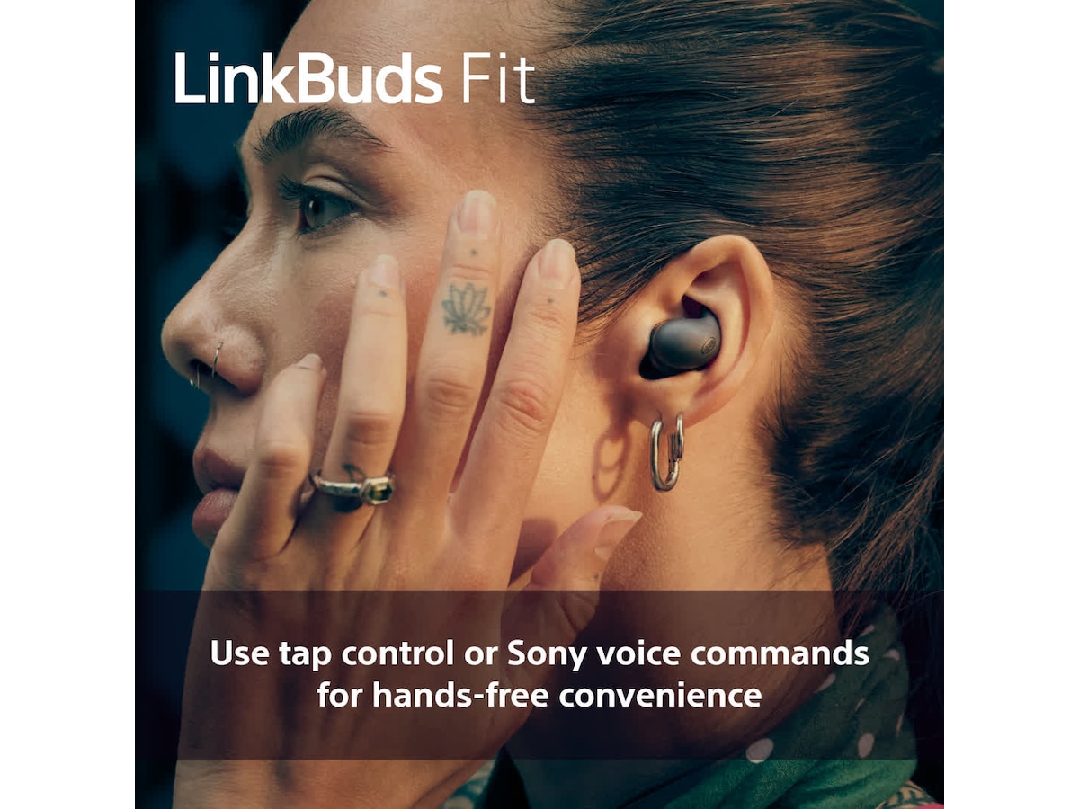 Sony Linkbuds Fit trådlösa hörlurar, In-Ear (lila) In-ear hörlurar