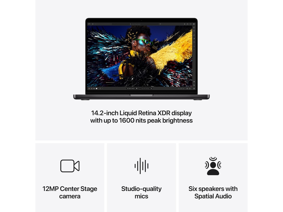 Macbook Pro 14 M4 (2024) 1TB (rymdsvart) Datorer - Bärbara / laptop