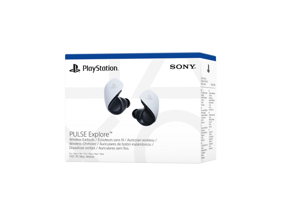 PlayStation Pulse Explore trådlösa hörlurar (vit) Gamingheadset