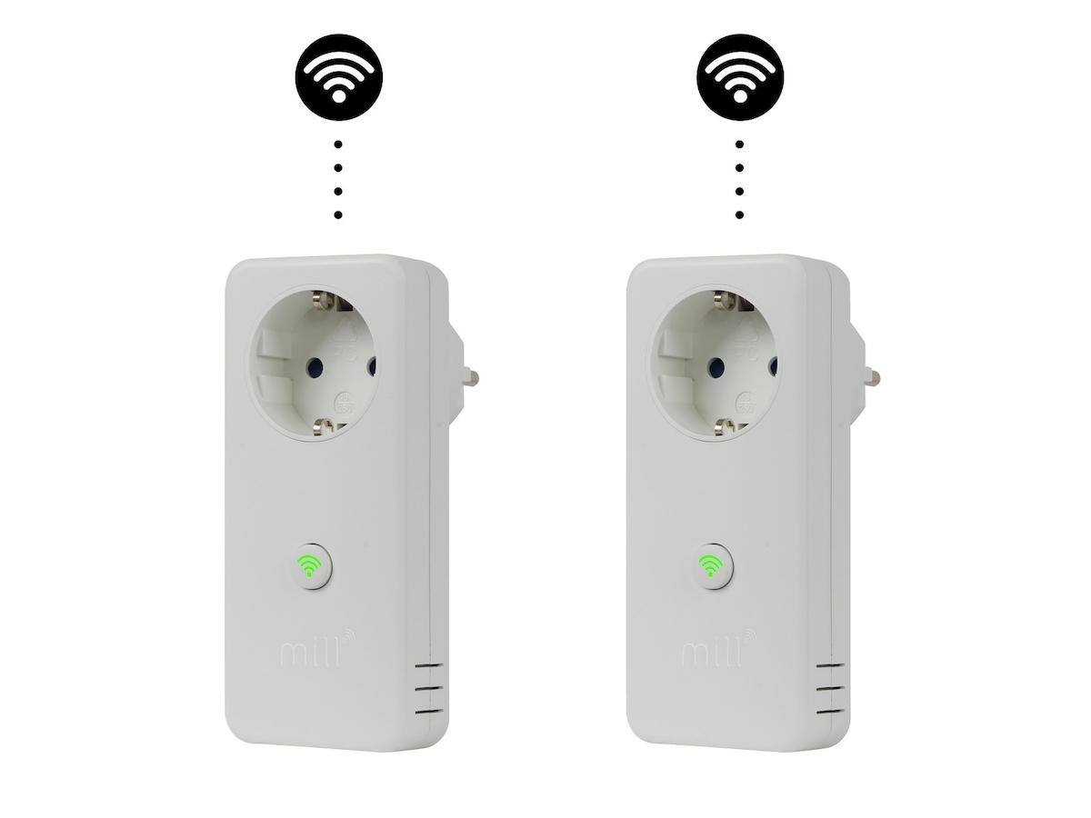 Mill WiFi Socket gen 3 - 2pk Smart energimätning