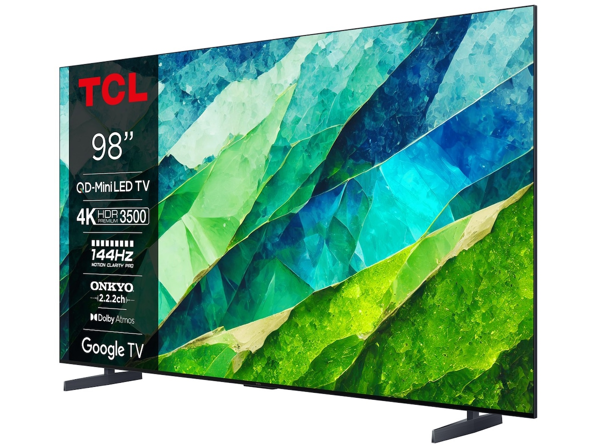 TCL 98" 98C855 QLED Pro 4K Google TV 144Hz TV