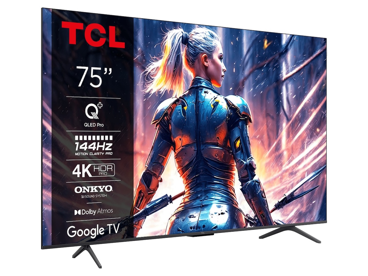 TCL 75" 75T8B QLED Pro 4K Google TV TV