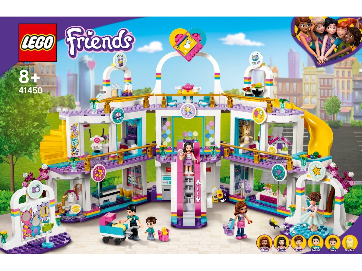 lego 41450 friends heartlake city shopping mall